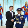 Монгол Улсын Ерөнхийлөгч Онцгой байдлын алба хаагчдыг төрийн одон, медалиар шагналаа